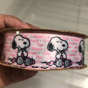 Rare Peanuts Giggle Play Dream Snoopy Ribbon Roll